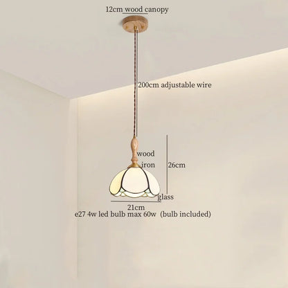 Decorbites™ Japanisches Vintage-LED-Kupfer-Hängeleuchte für Küche, Bar, Café und Wohnzimmer