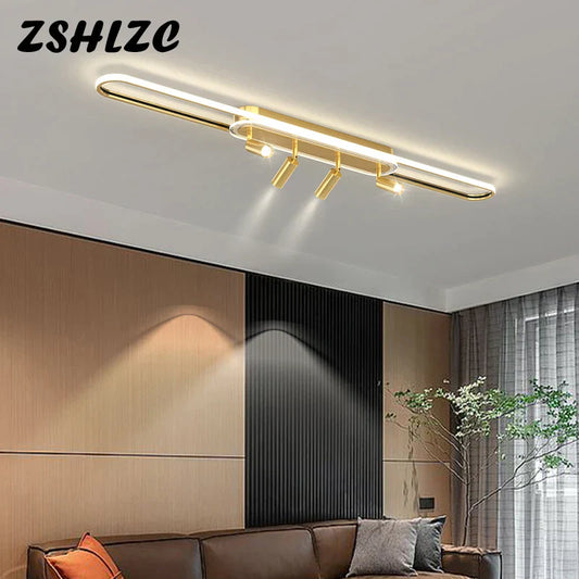DecorBites™ LED Chandelier: Modern Ceiling Lighting for Living Dining Bedroom Kitchen Aisle