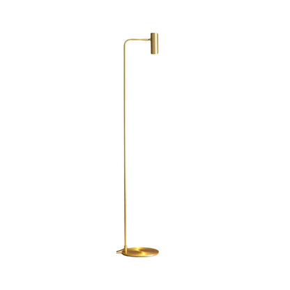DecorBites™ Brass Floor Light: Modern Rotatable Standing Lamp for Living Room, Bedroom, Hotel