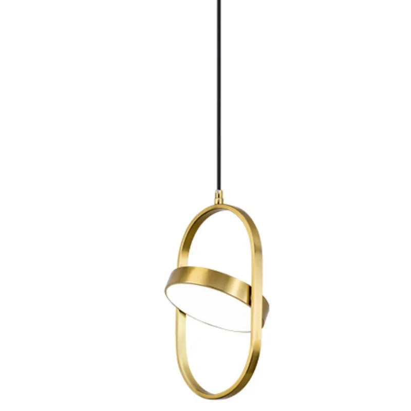 DecorBites™ Gold Pendant Lights for Bedroom Kitchen Dining Room Decor