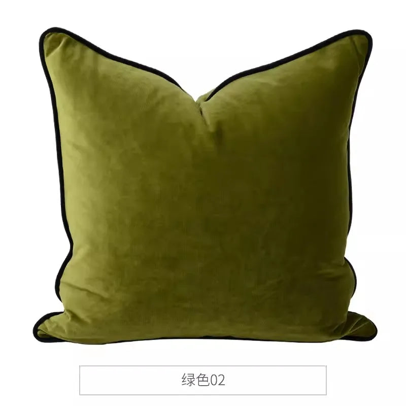 DecorBites™ Handmade Lumbar Pillow Case Lion Dog Floral Decorative Cover