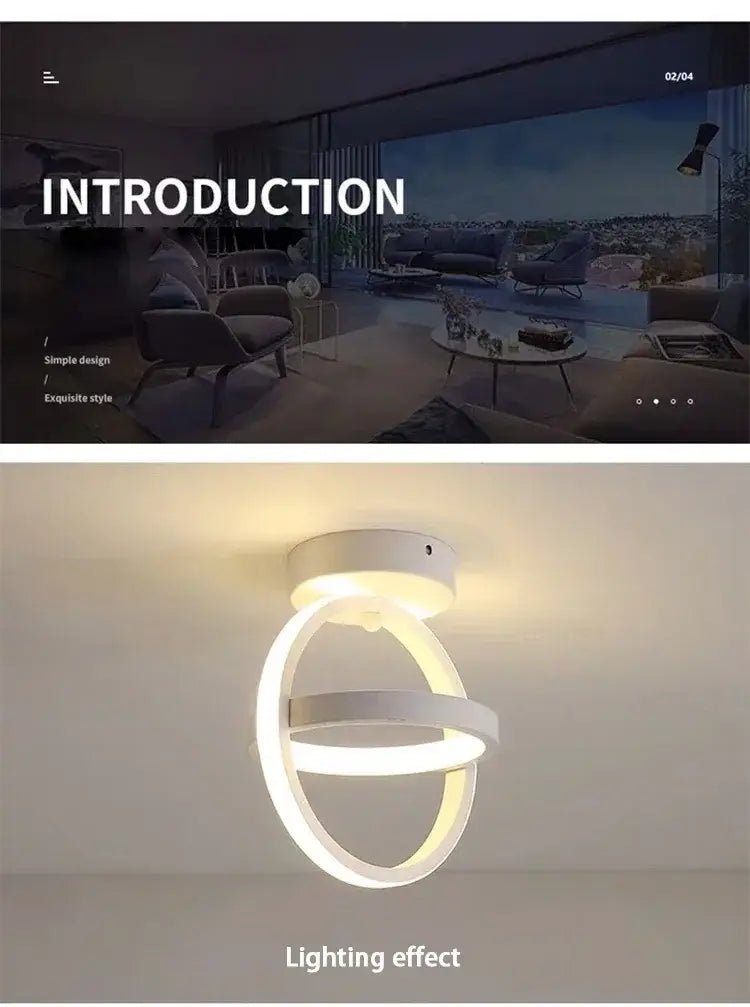 DecorBites™ Modern LED Chandelier Light for Home
