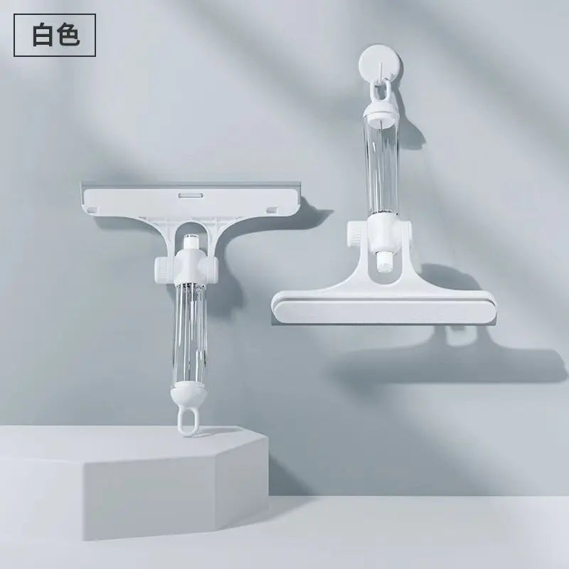 فرشاة تنظيف النوافذ ٤ في ١ من ديكوربايتس™ مع بخاخ لتنظيف الزجاج اللامع والمرايا والسيارات