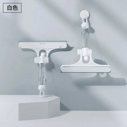 فرشاة تنظيف النوافذ ٤ في ١ من ديكوربايتس™ مع بخاخ لتنظيف الزجاج اللامع والمرايا والسيارات