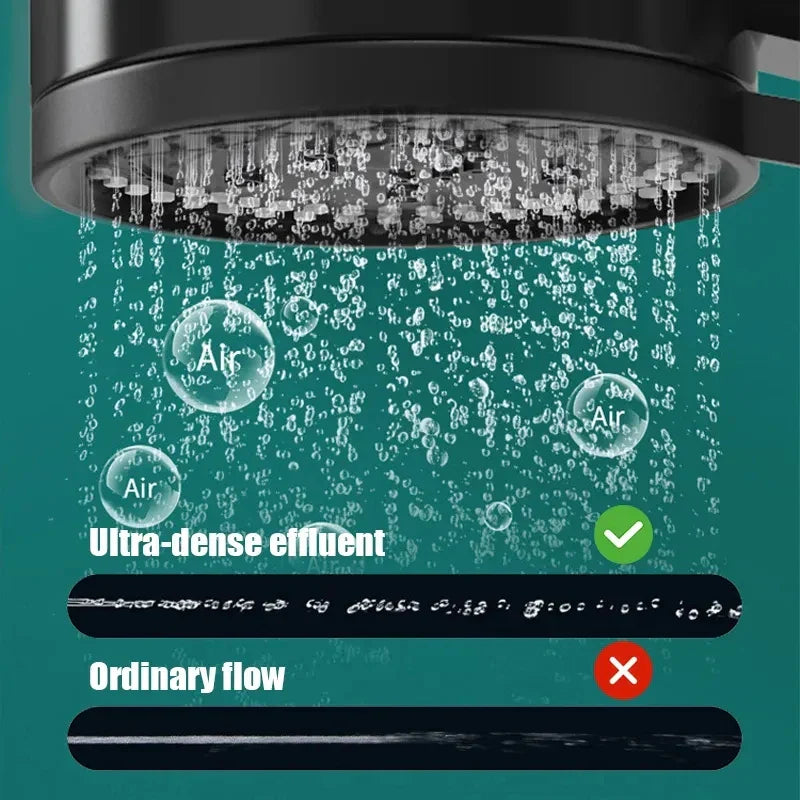 Adjustable Filtered Shower Spray