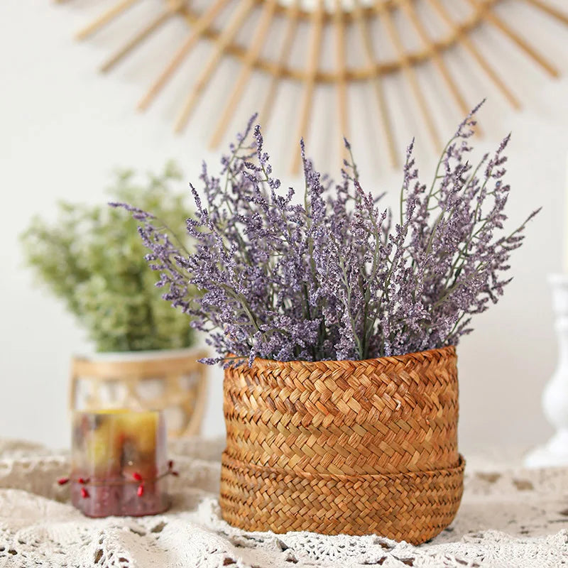 ديكور بايتس™ زهور عشبية راقصة دائمة مجففة محفوظة لتزيين المنزل والزفاف، مواد اصنعها بنفسك