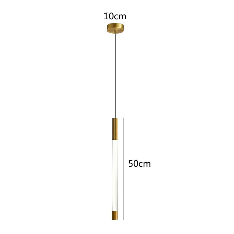 DecorBites™ Gold Bar LED Wall Light for Home Decor in Dining Kitchen Bedroom