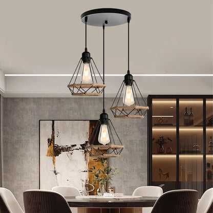 DecorBites™ Industrial Hanging Lamp for Kitchen Bedroom Aisle Lighting