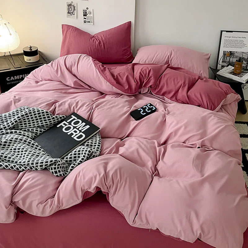 طقم غطاء لحاف قطني من DecorBites™ مع أربطة زاوية