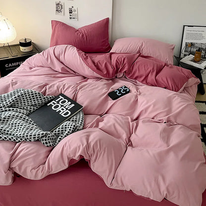 طقم غطاء لحاف قطني من DecorBites™ مع أربطة زاوية