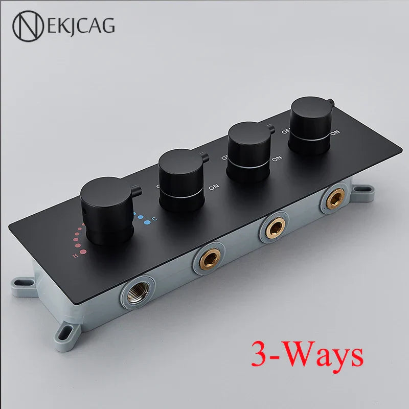 DecorBites™ Brass Thermostatic Faucet Mixer for Bathroom Shower and Kitchen Tap