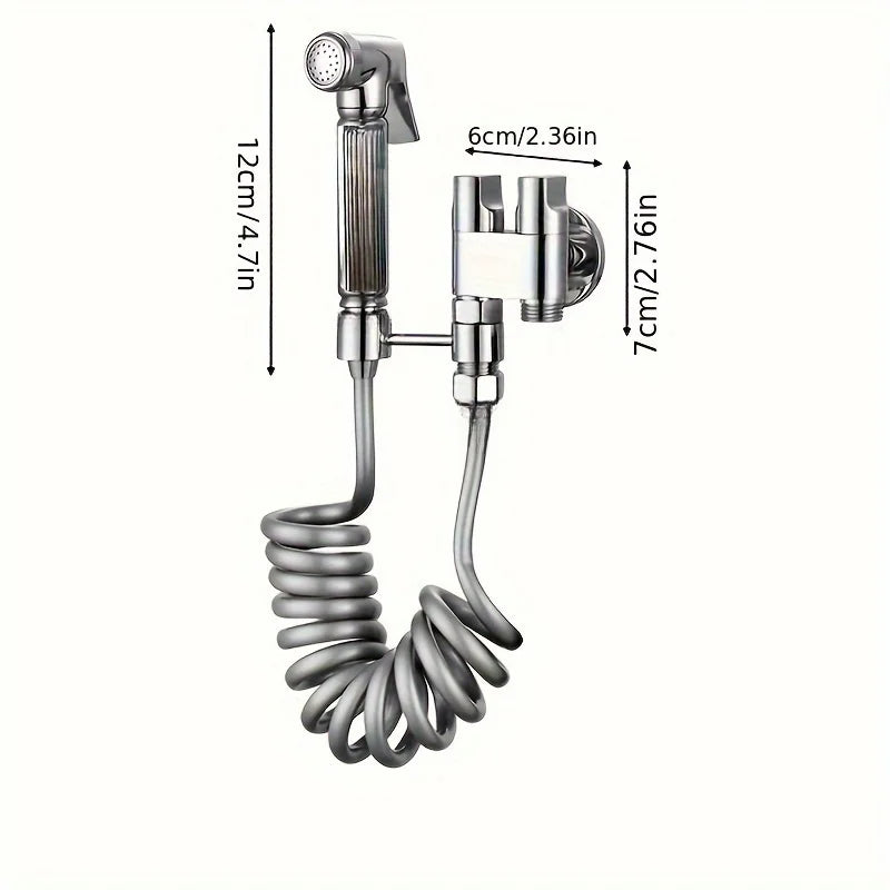 DecorBites™ High Pressure Bidet Sprayer for WC - Hygienic Bathroom Set