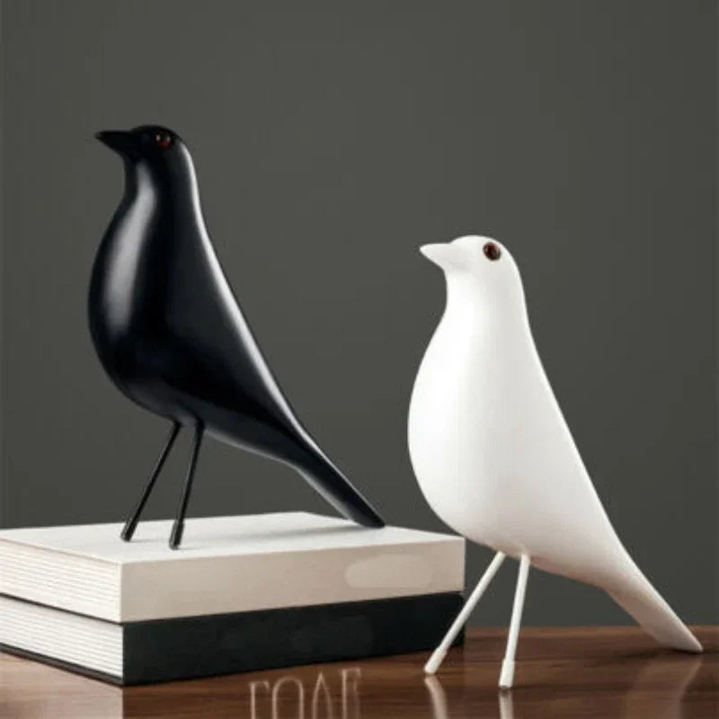 DecorBites™ Bird Peace Dove Geometric Statue Resin Craft Home Decoration