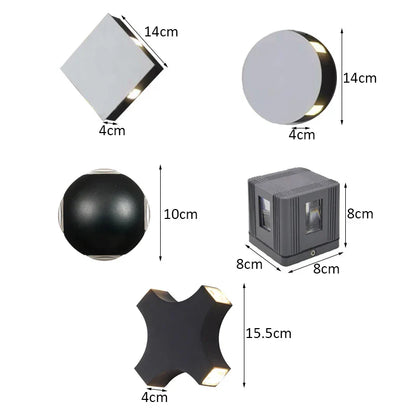 DecorBites™ LED Starlight Wall Lamp for Garden Yard, KTV, Club, Corridor, Bar, and Home
