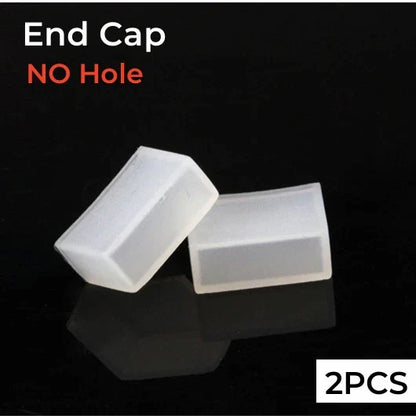 DecorBites™ 12mm LED Silicone Tube Waterproof Strip Light Channel Diffuser for Flexible Lighting