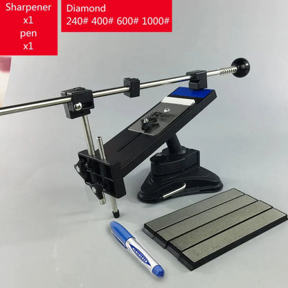 DecorBites™ Knife Sharpener System Stone Bars Grinders - Professional Chef Tool Edge Sharpening