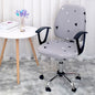 Decobites Printed Spandex Chair Cover: Universal Office Chair Protector for Comfort and Style