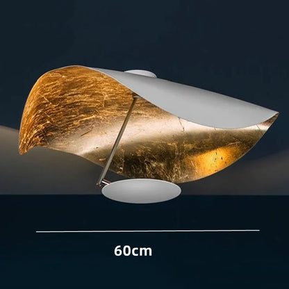 DecorBites™ Lederam Manta Pendant Lamp Flying Saucer Hat industrial retro design white black