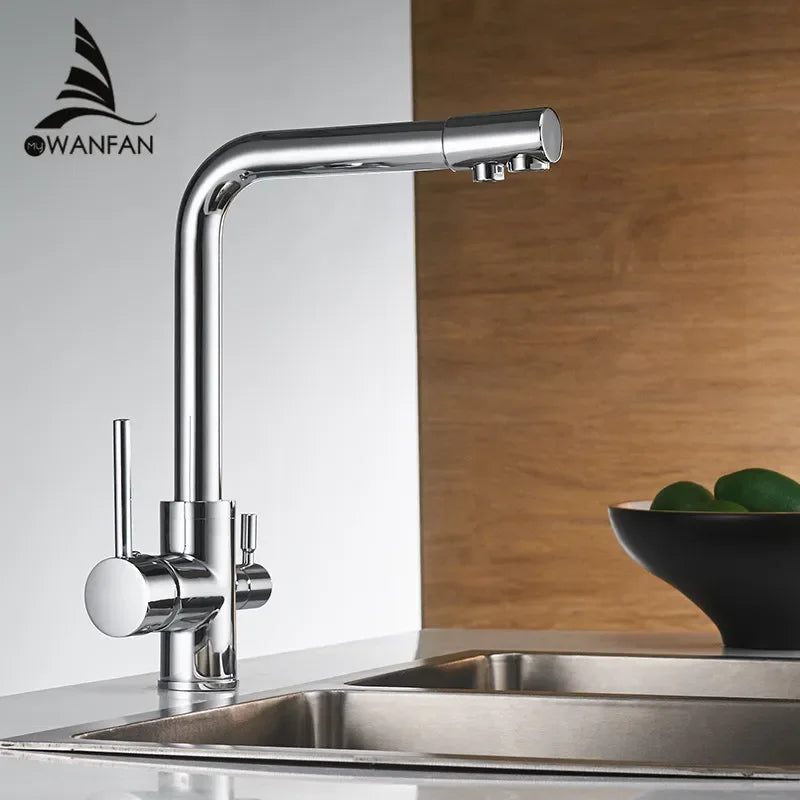 DecorBites™ Kitchen Faucet Mixer Tap with 360 Rotation and Water Purification