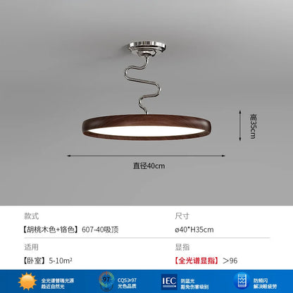 Lámpara de araña LED de aluminio estilo crema DecorBites™ para decoración nórdica del hogar