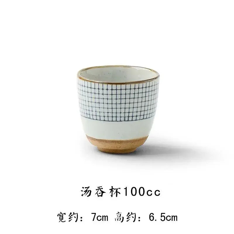 DecorBites™ Japanese Porcelain Coffee Tea Ceramic Cup Mug Drinkware Pottery Water Wine