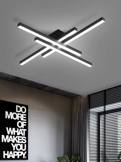 Lámpara de techo LED lineal DecorBites™ para iluminación de sala de estar y dormitorio