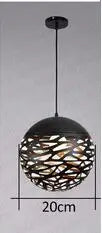 Antique Brass Ball Pendant