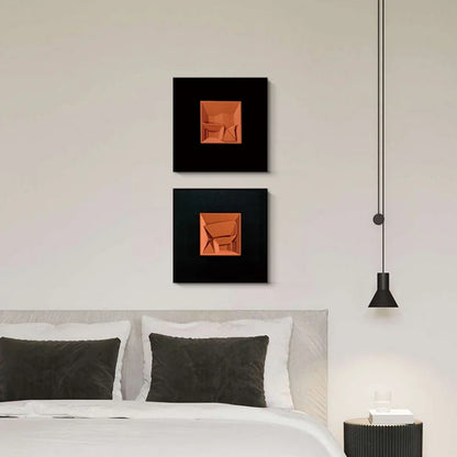 ديكورات جدارية مربعة هندسية تجريدية من DecorBites™، إكسسوارات الغرفة