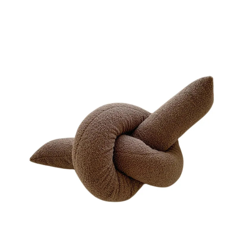 Decorbites™ Cojín Anudado de Confort para Niños: Hecho a Mano y Flexible para Sofá, Cama, Coche, Oficina.