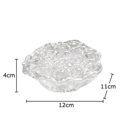 DecorBites™ Lotus Seedpod Resin Sculpture: Modern Desk Decor & Aesthetic Artwork