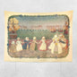 Decobites Retro Fairy Tale Princess Room Wall Tapestry Illustration Bedside Decor