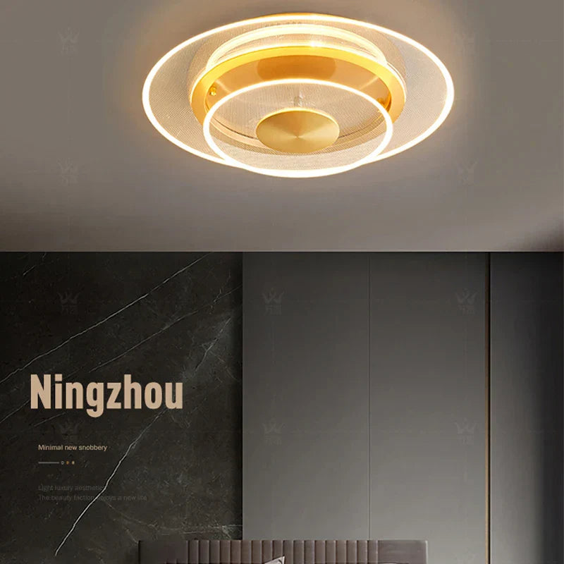 DecorBites™ Double Layer 60CM LED Ceiling Light for Living Dining Room Bedroom