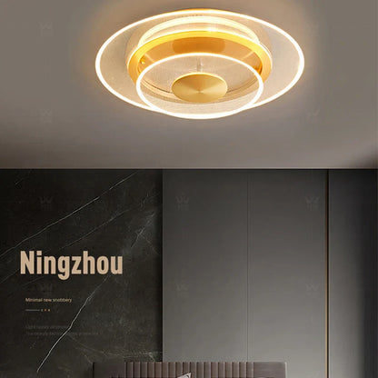 DecorBites™ Double Layer 60CM LED Ceiling Light for Living Dining Room Bedroom