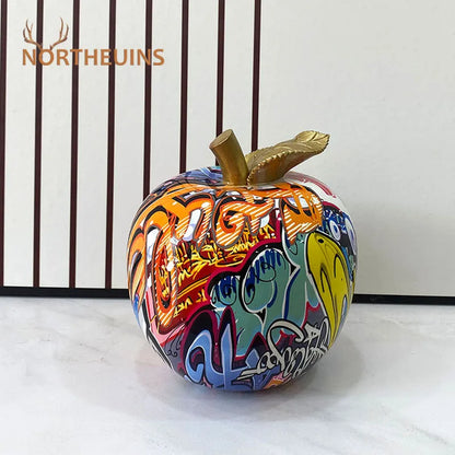 ديكور بايتس™ - تماثيل تفاح فنية - إكسسوارات ديكور للمكتب المنزلي