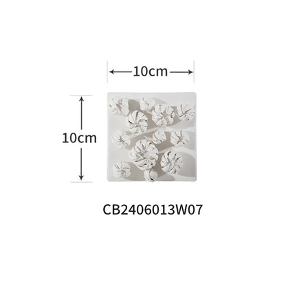 DecorBites™ Bud Shape 3D Ceramic Wall Décor Pendant for Room Decoration