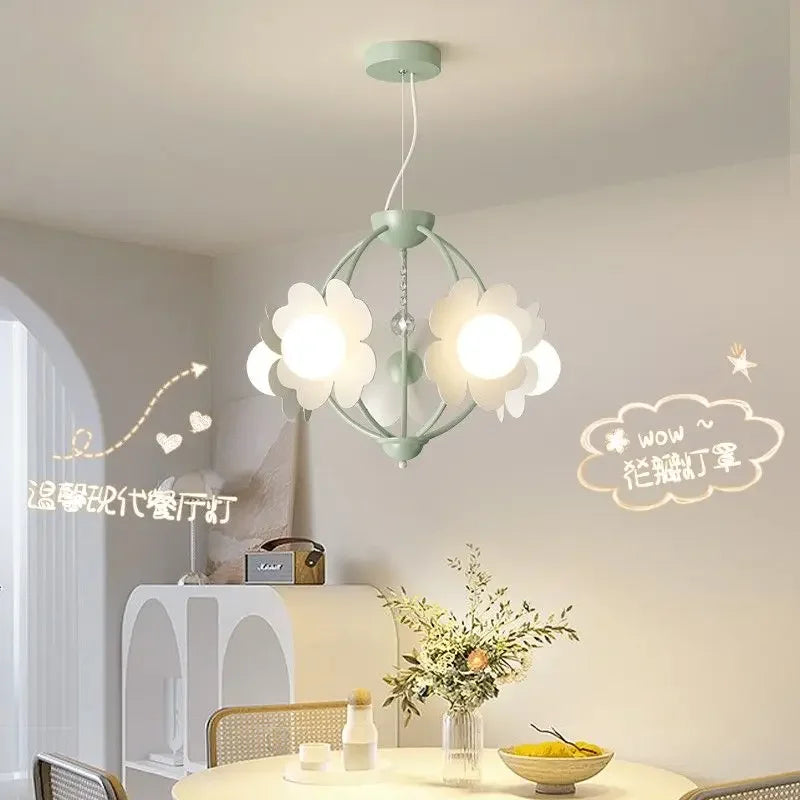 Decorbites™ LED-Blütenkronleuchter: Französischer Retro-Stil für Schlafzimmer, Wohnzimmer, Restaurant