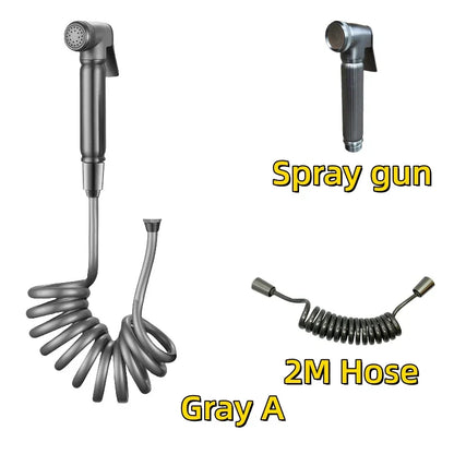 DecorBites™ High Pressure Bidet Sprayer Set - Toilet Hygienic Shower Bathroom Accessories