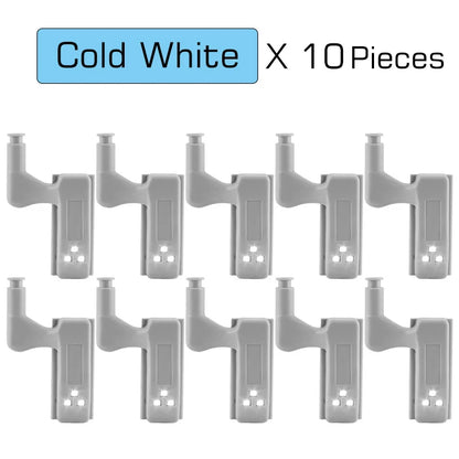 Luces LED DecorBites™ para armarios (paquete de 10) con sensor interno para vestidor o lámpara de noche de dormitorio