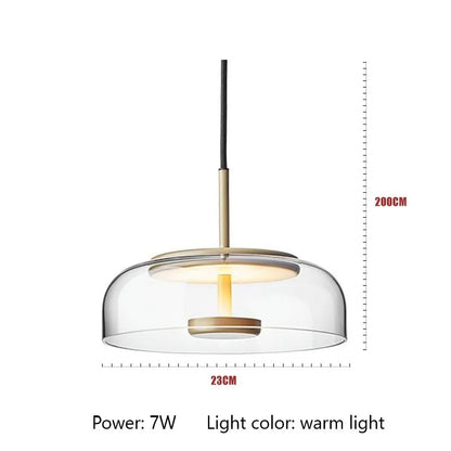 DecorBites™ Circular Glass Lampshade Floor Lamp for Living Room Office LED Lights