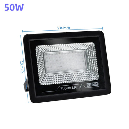 DecorBites™ 100W LED UV Black Light Flood Lamp for Party, Halloween, Xmas - 392nm