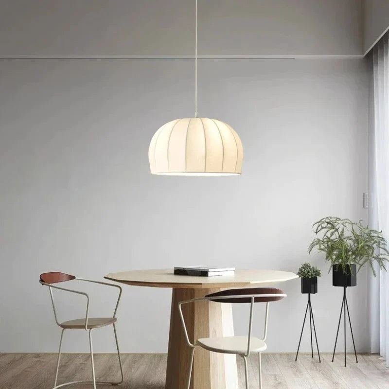 DecorBites™ Elegant Silk Pendant Light for Dining Living Bedroom