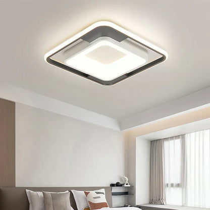 DecorBites™ LED Chandelier: Simple Modern Ceiling Lamps with Remote for Home, Bedroom, and Balcony