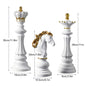 SAAKAR Resin Chess Figurines Set