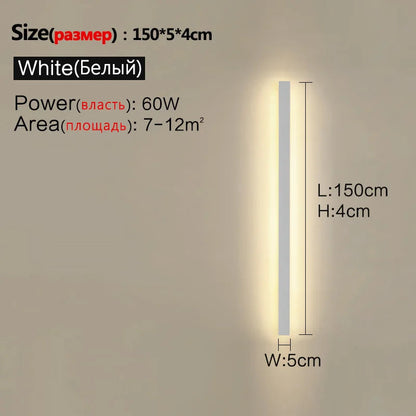 SLL Black Modern Waterproof Wall Light