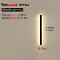 SLL Black Modern Waterproof Wall Light