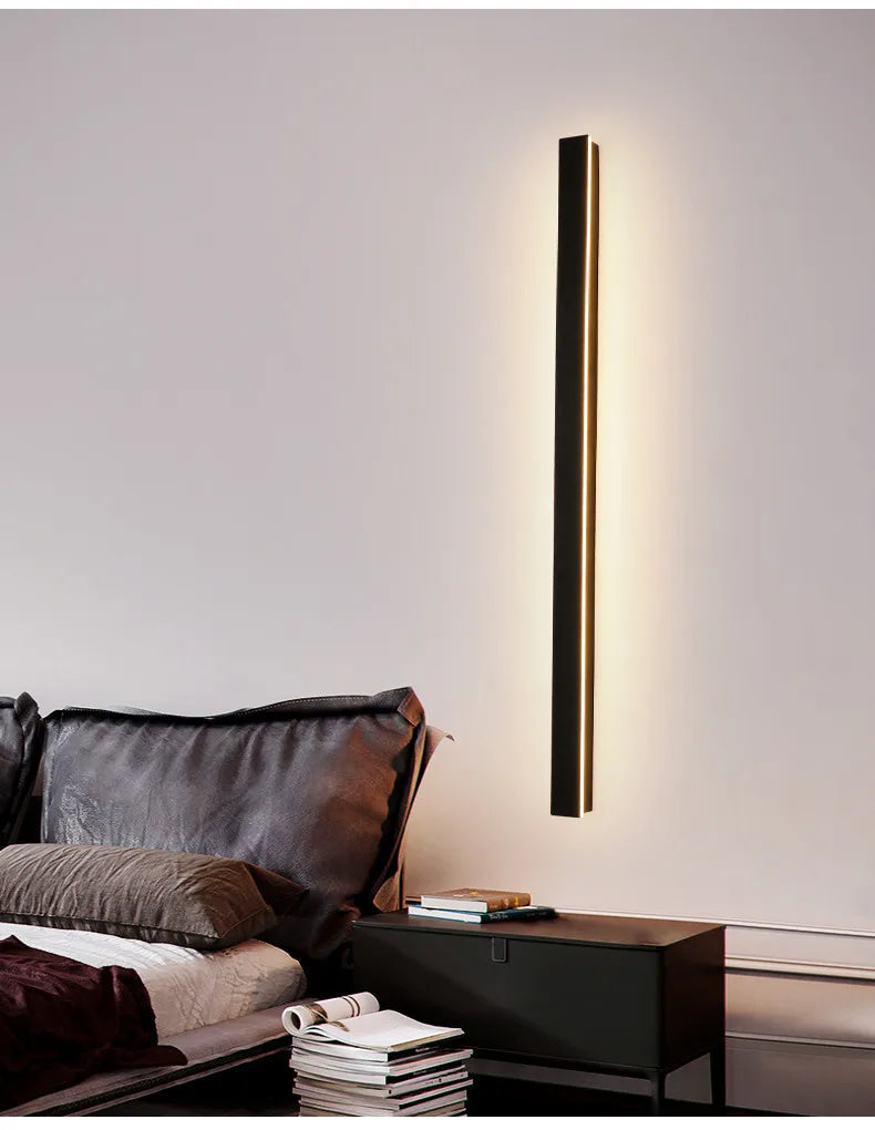 SLL Black Modern Waterproof Wall Light