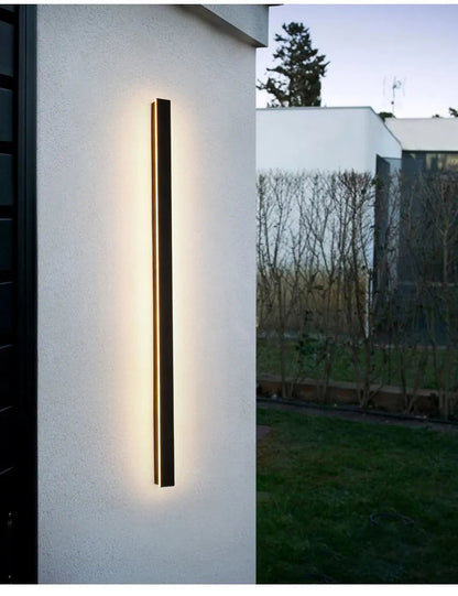 SLL Black Modern Waterproof Wall Light