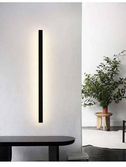 SLL Black Modern Waterproof Wall Light