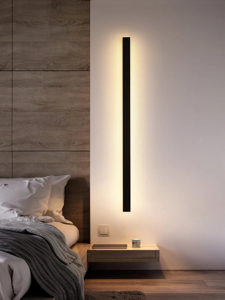 SLL Black Modern Waterproof Wall Light