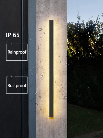 SLL Black Modern Waterproof Wall Light